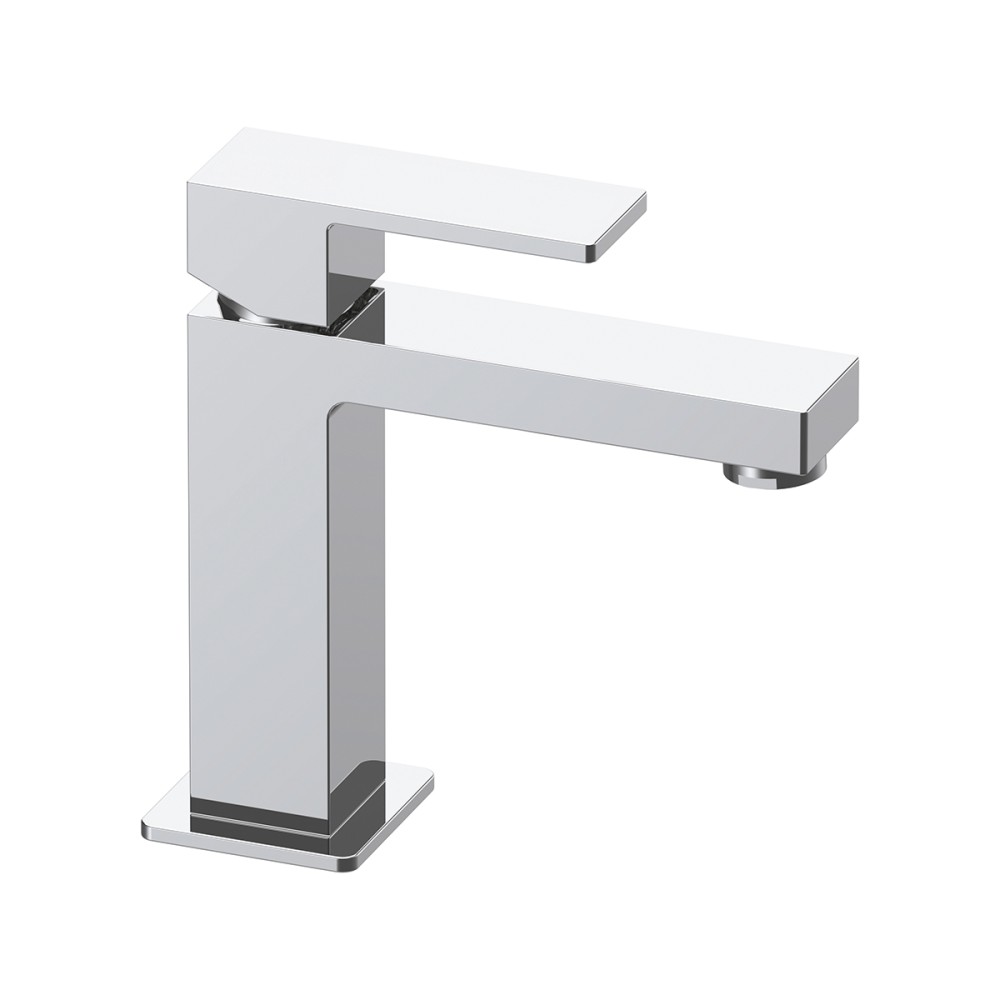 Single lever basin mixer H 160 mm without pop-up