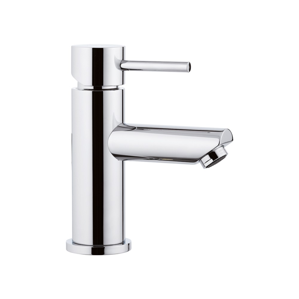 Single lever basin mixer H 175 mm without pop-up waste