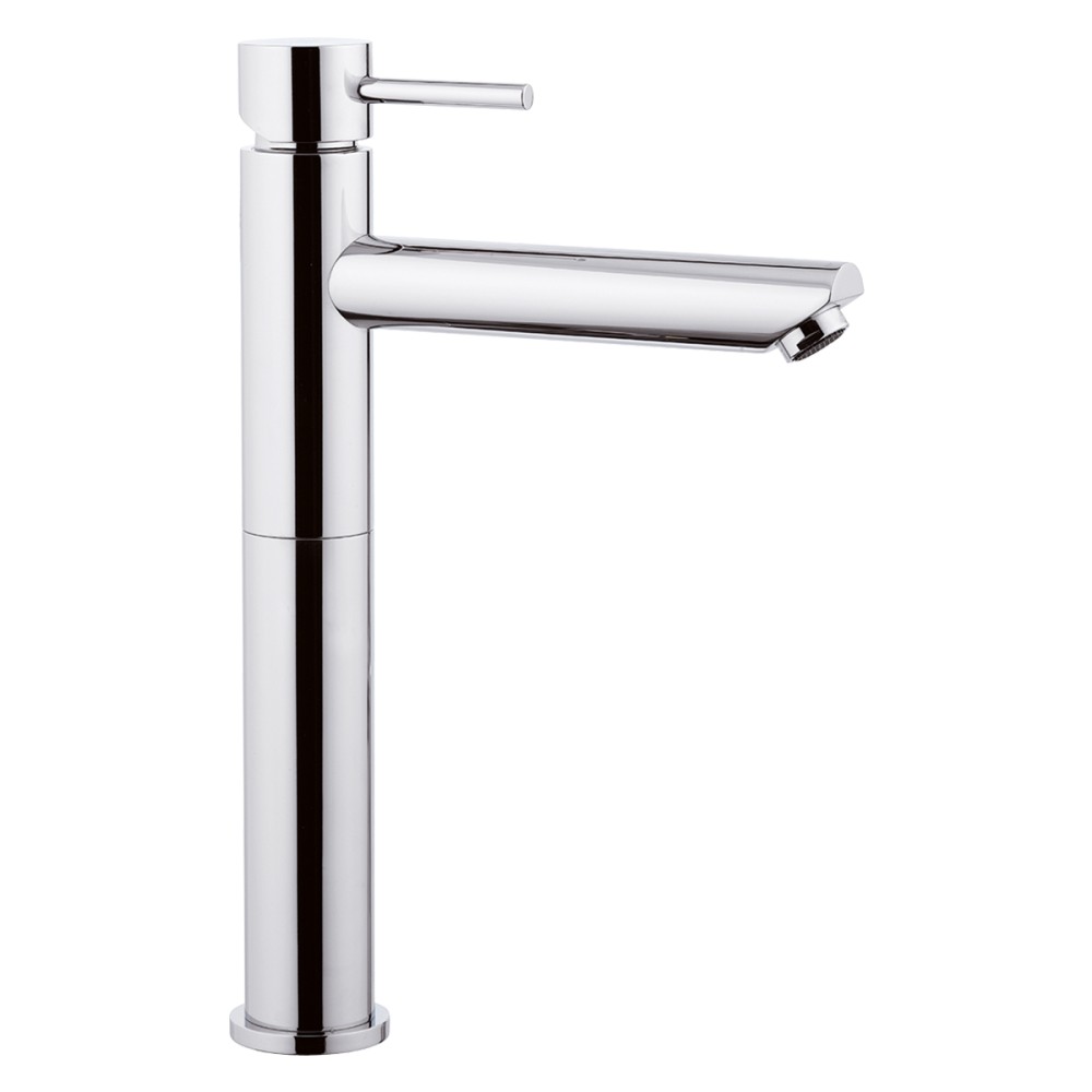 Single lever basin mixer H 340 mm without pop-up waste