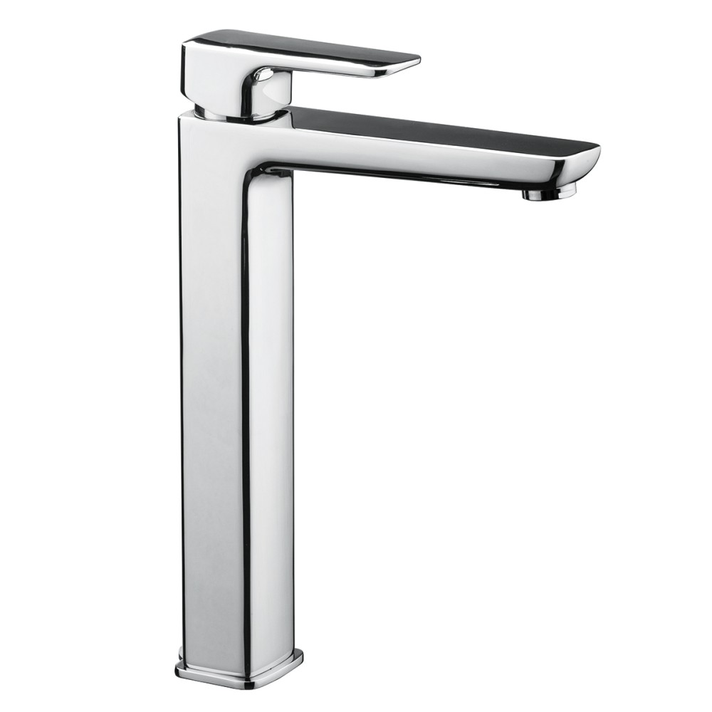 Single lever basin mixer H 300 mm without pop-up