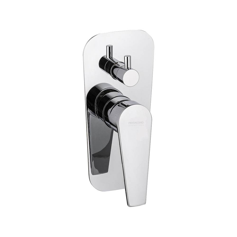 Concealed shower mixer with ceramic diverter COMPLETE