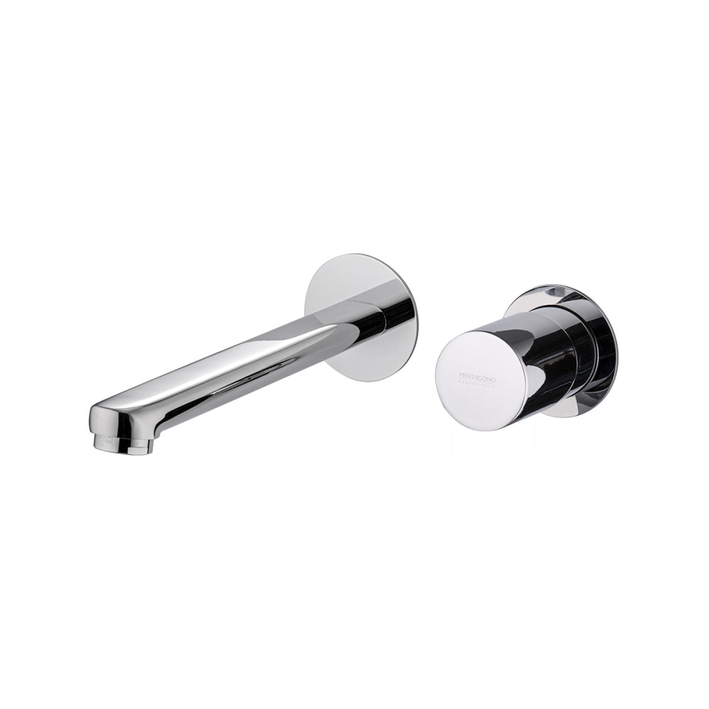 Concealed basin mixer, spout cm 18