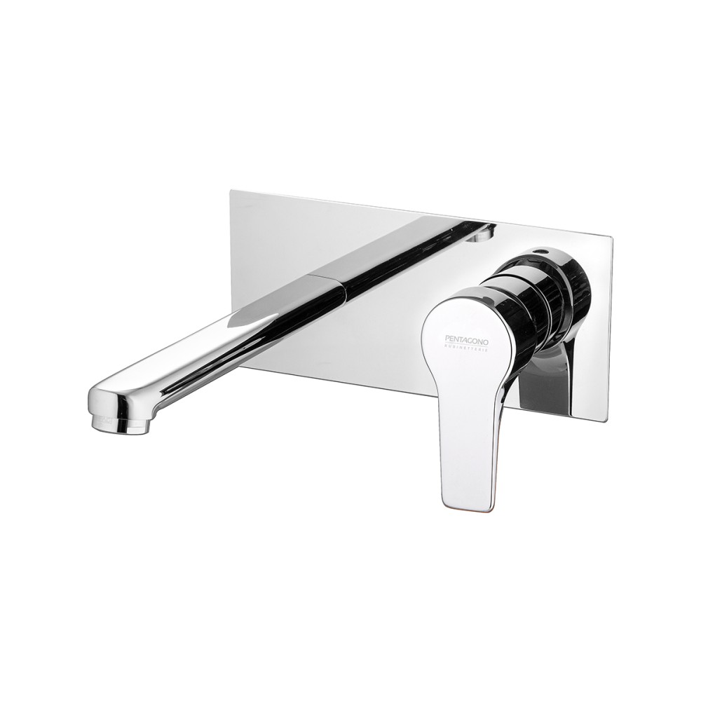 Concealed basin mixer, spout cm 18