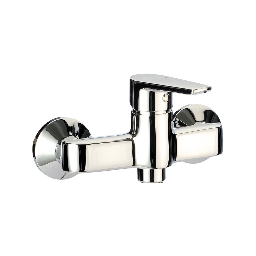 External single lever shower mixer without shower kit