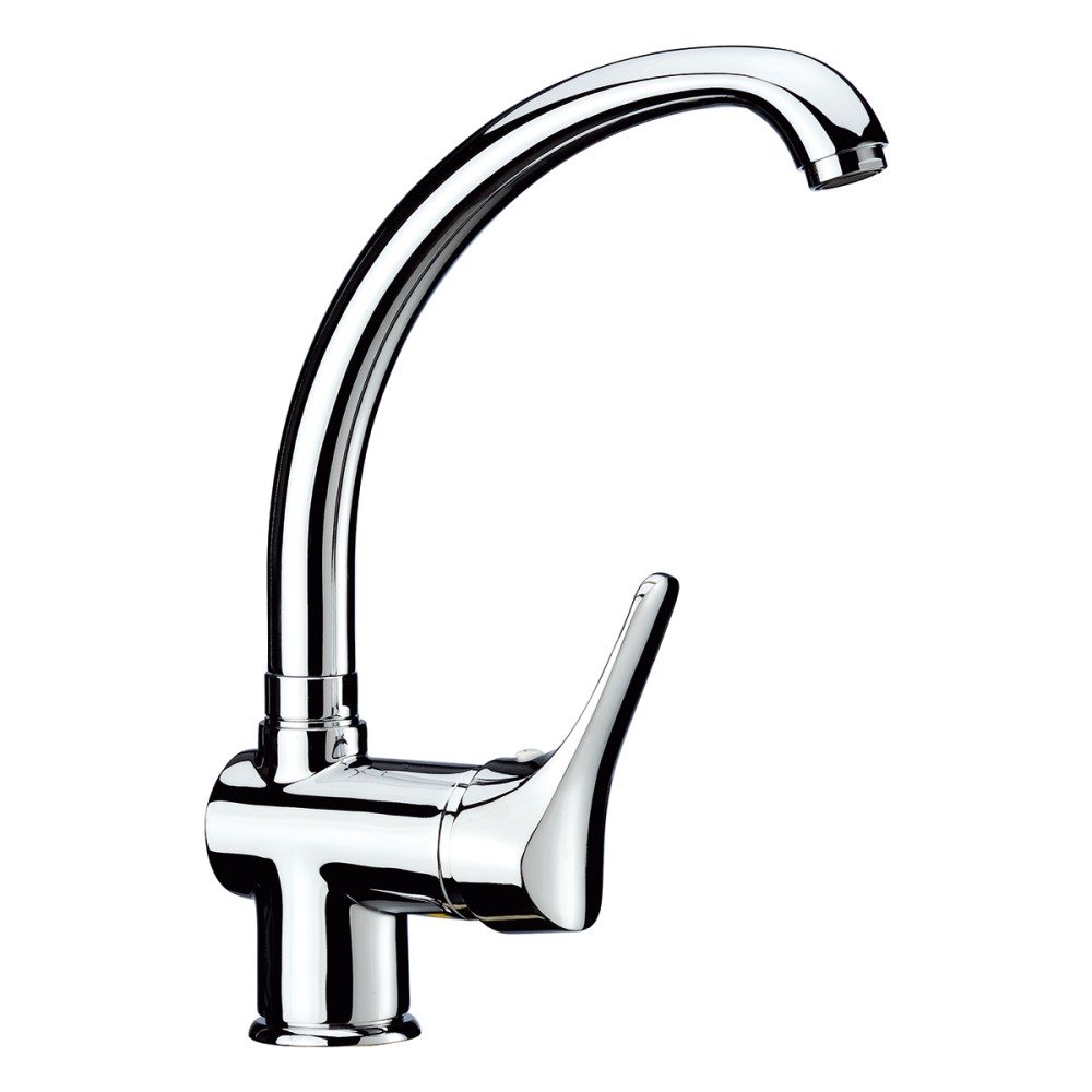 Single lever sink side mixer