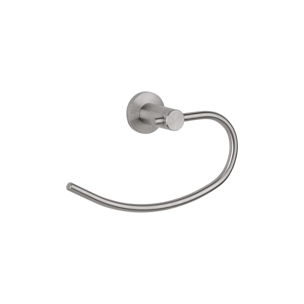 Towel ring holder in stainless steel