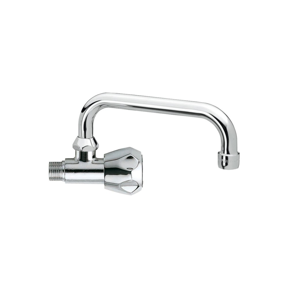 Sink tap wall mounted "U" spout