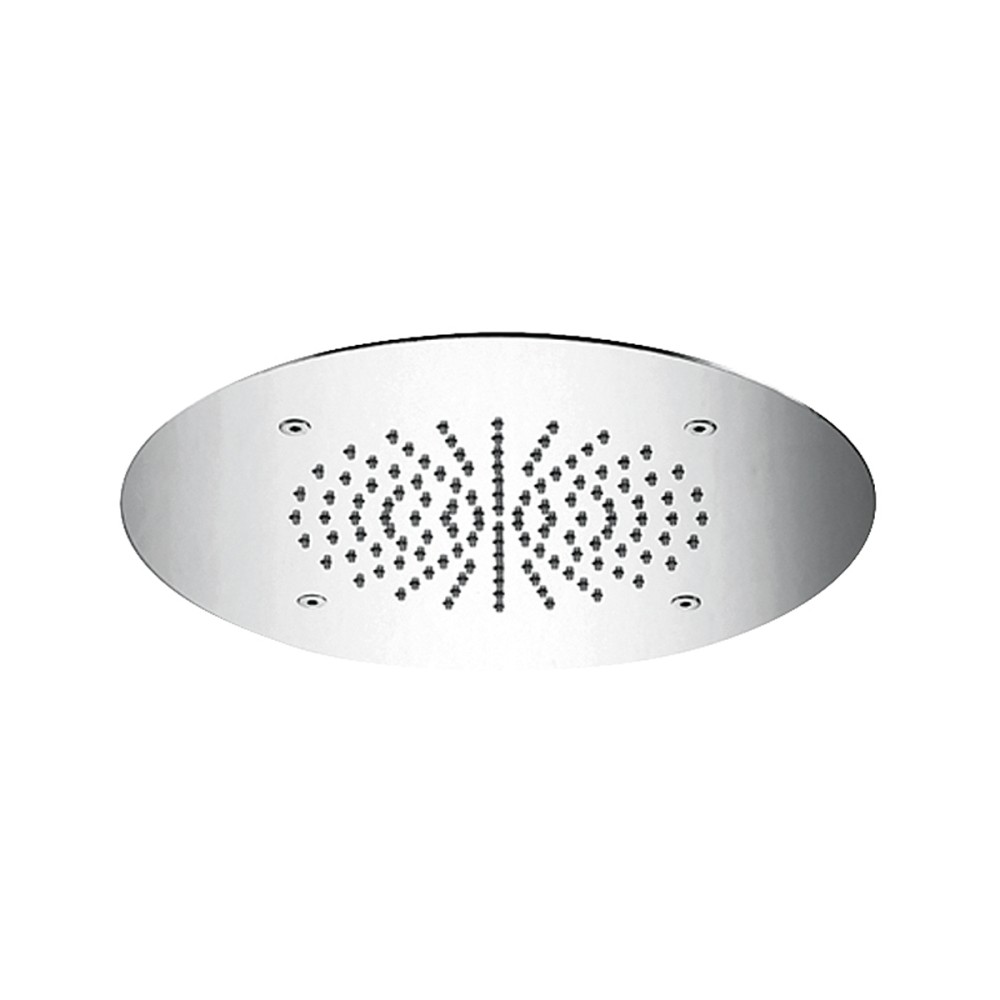 Ceiling stainless steel shower head d.400 mm anti-limestone and inspectionable