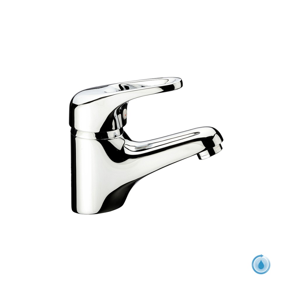 Single lever basin mixer without pop-up ONE WATER ONLY