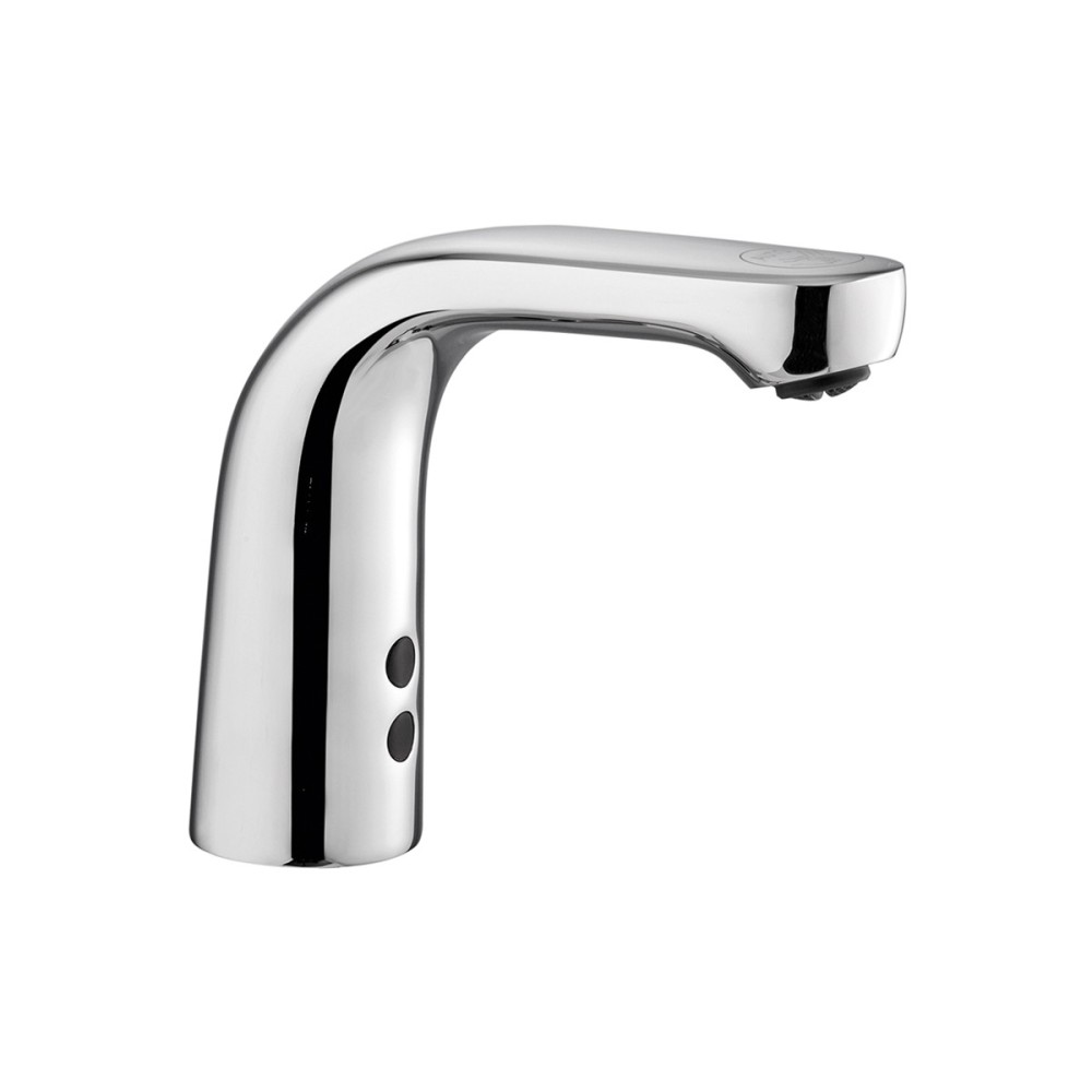 Sensor control basin tap with single water