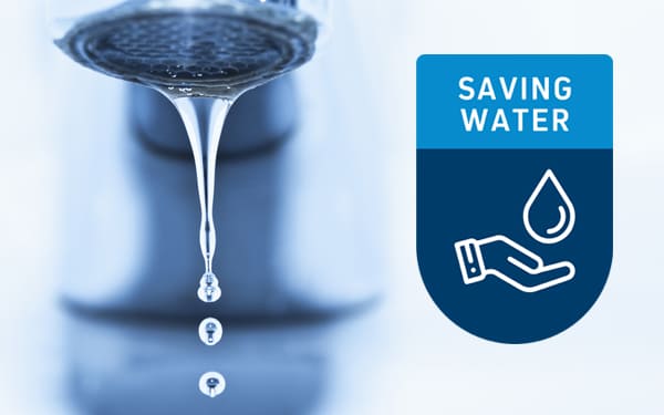 saving water